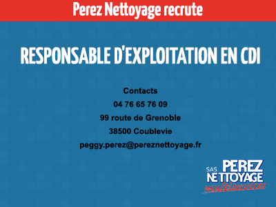 Perez Nettoyage recrute